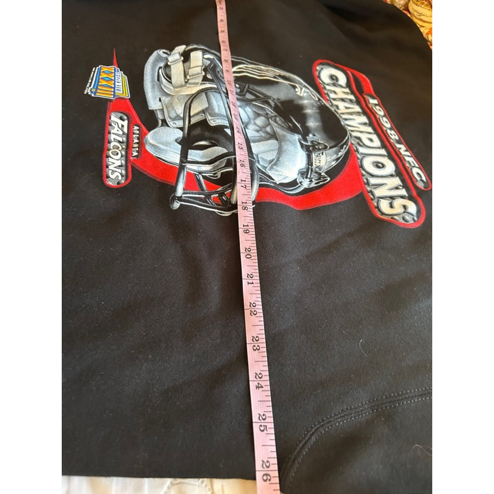 Men's Pro Player Atlanta Falcons Sweatshirt XXL Black - Picture 5 of 5